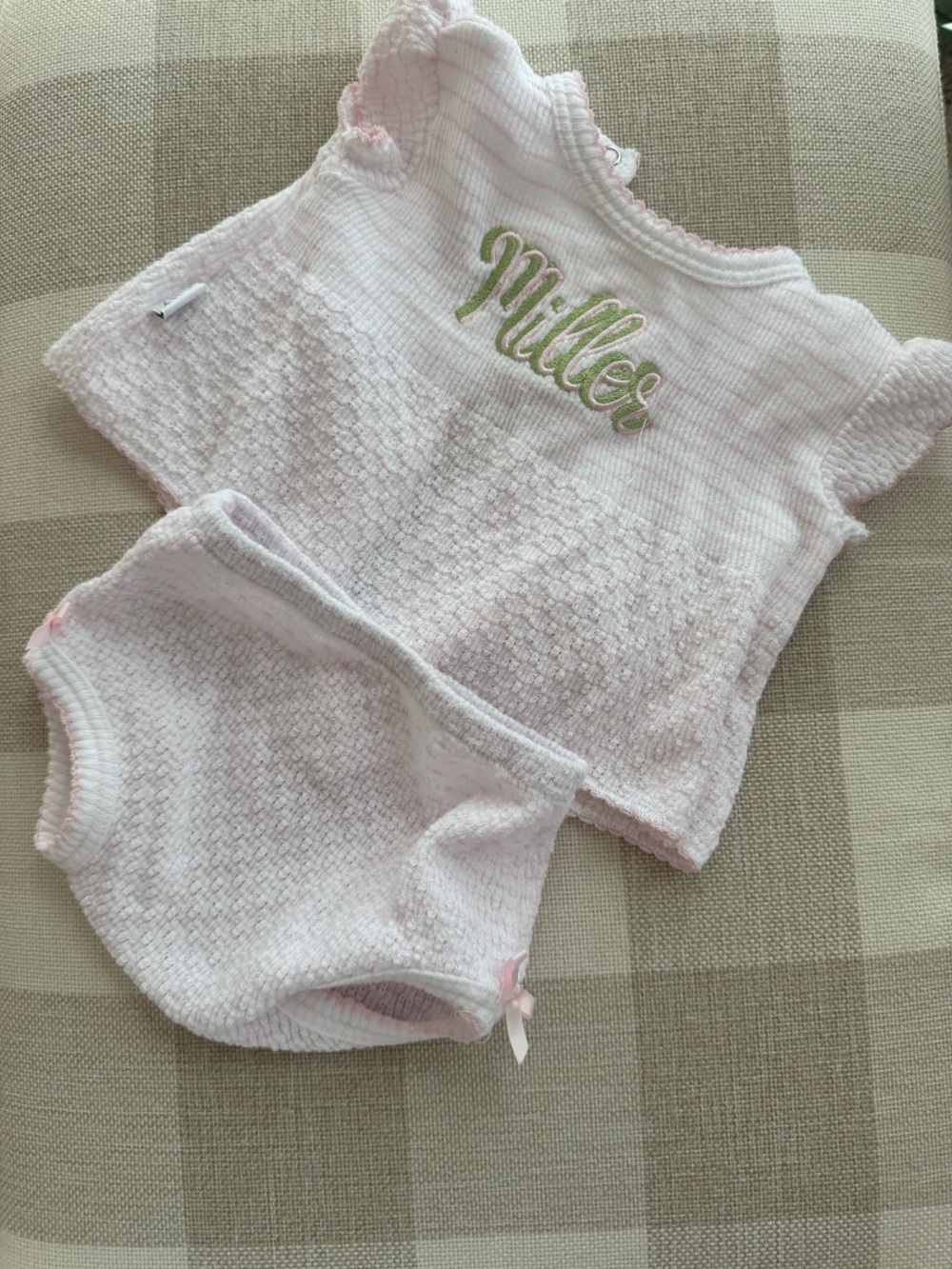 Paty Soft Pink Girls' Knit set
